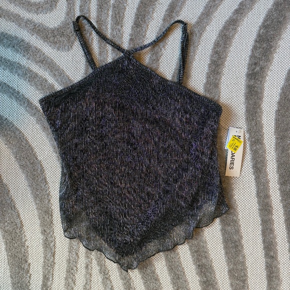 No Boundaries glitter/shimmer tank - new with tags! - Picture 1 of 1
